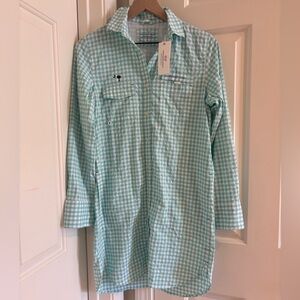 NWT VINEYARD VINES Harbor Performance  Shirt Dress